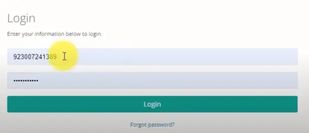 Provide Required Information: